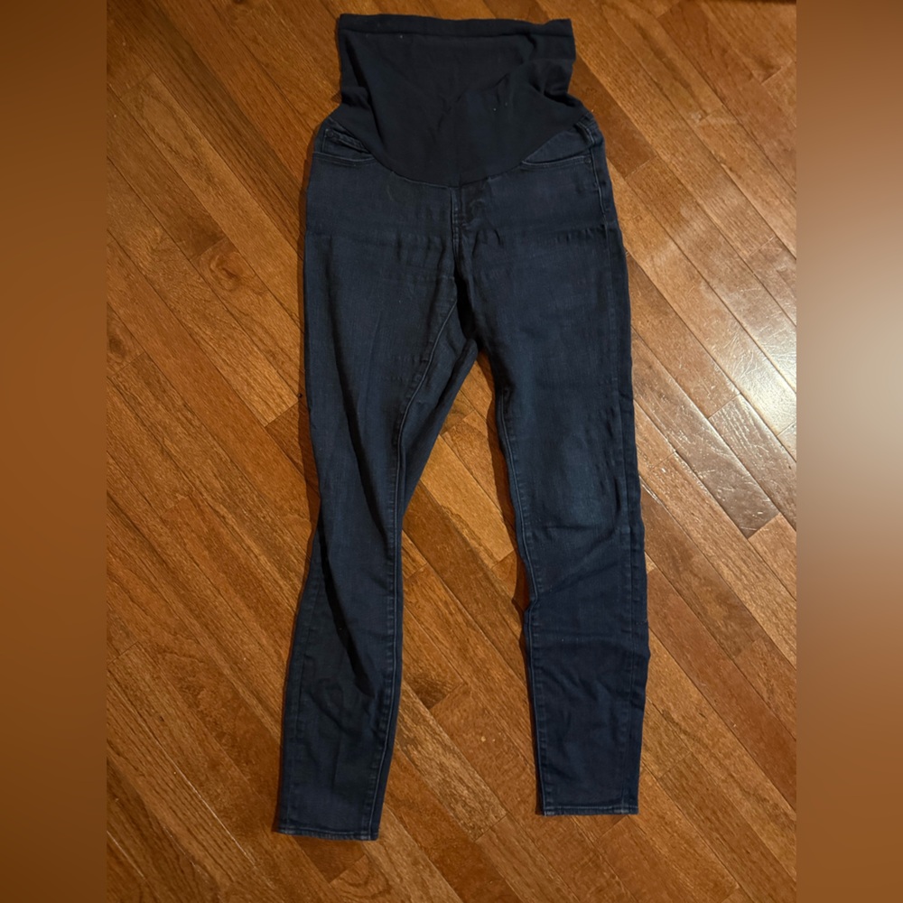 Pea in a Pod maternity Dark Blue Skinny Jeans